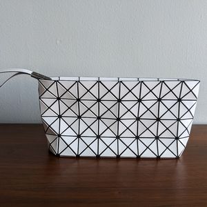 Authentic Bao Bao Issey Miyake Prism Wristlet (White).